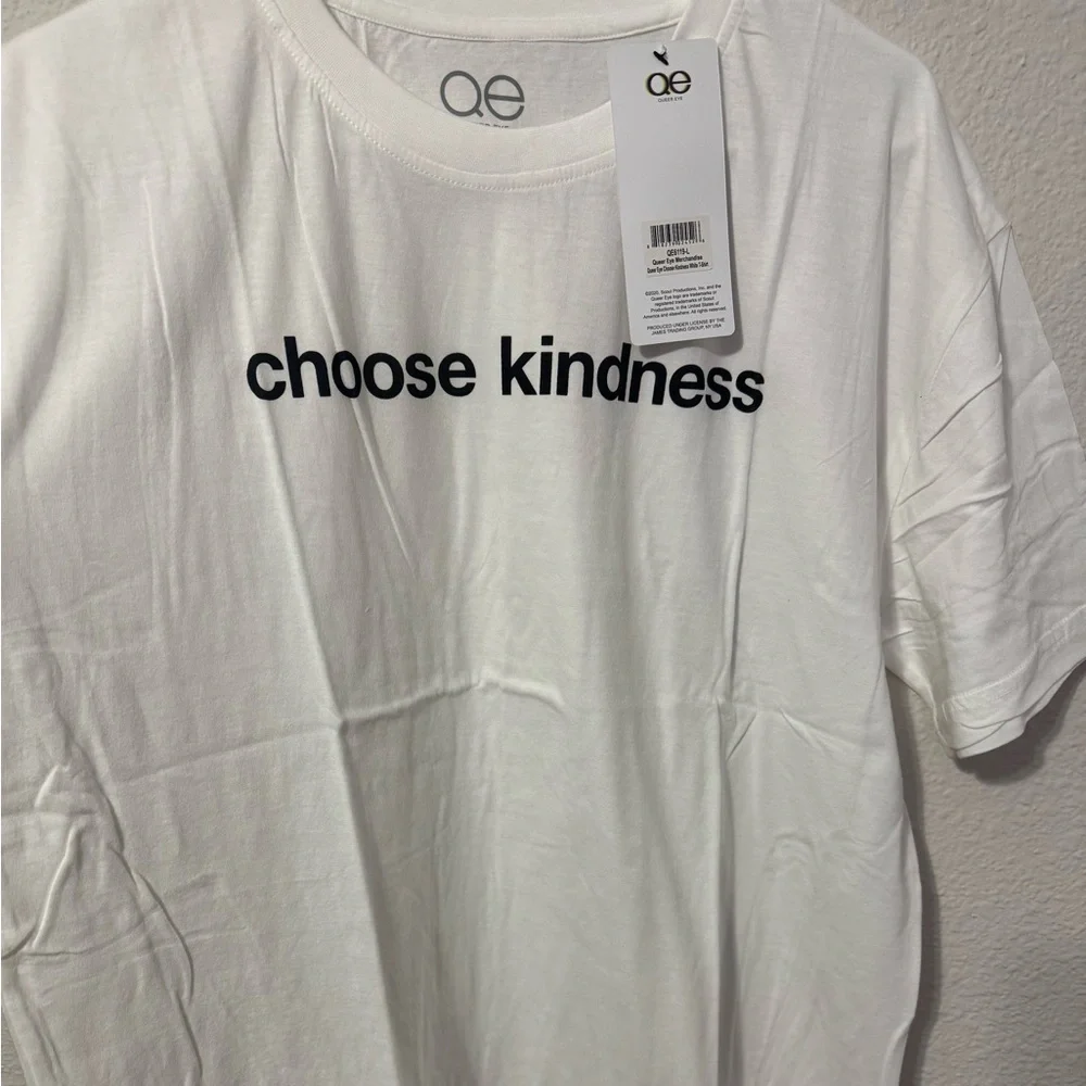 Choose Kindness Cotton T-Shirt-Size Large NWT - Picture 2 of 7